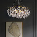 Modern Crystal Chandelier: Luxury Home Décor Lighting for Living Room & Lobby