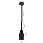 Nordic Aluminum Pendant Lights Modern E27 LED Hanging Kitchen Lamps Fixtures