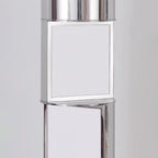 Half Cylindrical Rotating Floor Lamp