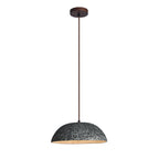 Half Dome Vintage Ceramic Pendant Lamp
