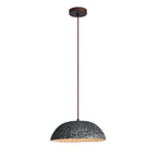 Half Dome Vintage Ceramic Pendant Lamp