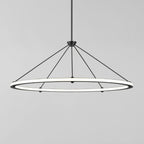 Cascading Ring Circle Pendant Lamp