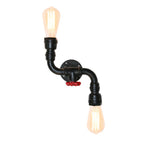 Industrial Water Pipe LED Wall Lamp for Home Decor