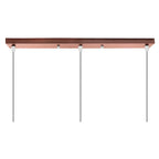 Rectangular Ceiling Lamp Base Chandelier Light Fittings Kit