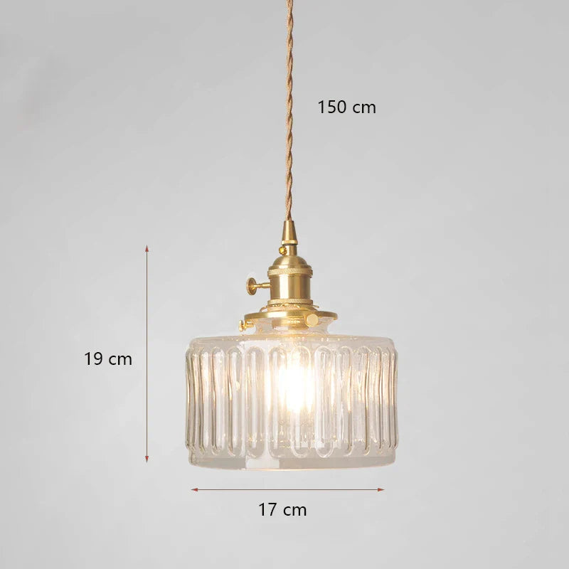 Scandinavian Glass Chandelier Lighting Modern Classic Decorative LED Pendant