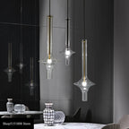 Glass Pendant Light: Stylish Nordic Luxury Kitchen and Bedroom Hanging Lamp