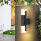 Outdoor LED Wall Lamp Gold Black Sconce IP65 Waterproof Garden Lighting