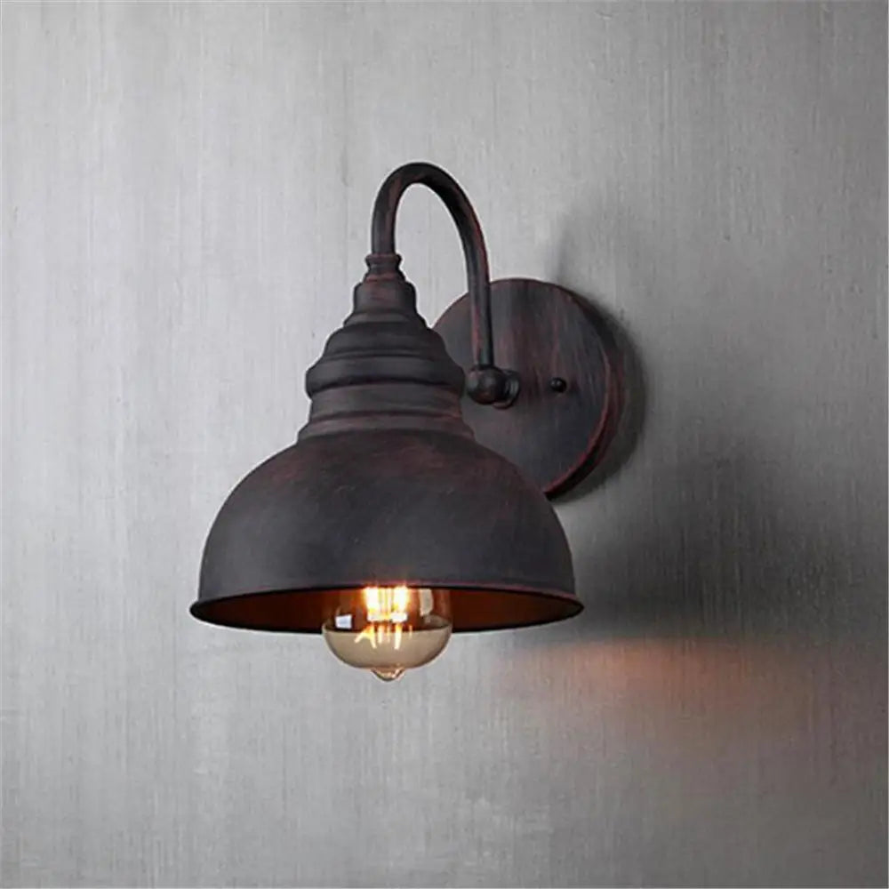 Vintage Industrial Wall Sconce Lamp for Bedroom Farmhouse Décor