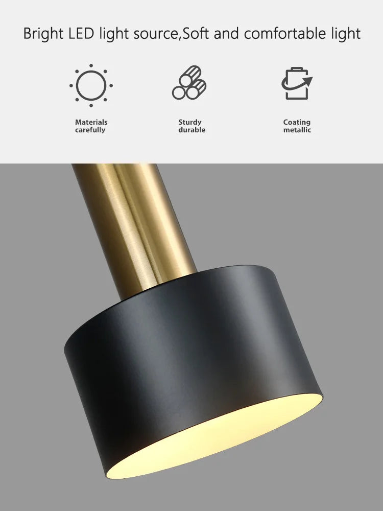 Modern Minimalist Chandelier for Bedroom, Living Room, or Bar