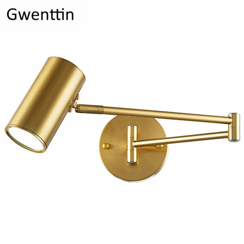 Modern Europe Adjustable Wall Sconce for Bedroom Decor