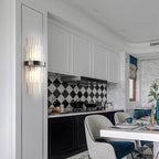 Crystal Wall Lamp: Elegant Lighting for Living Room, Bedroom, and Staircase