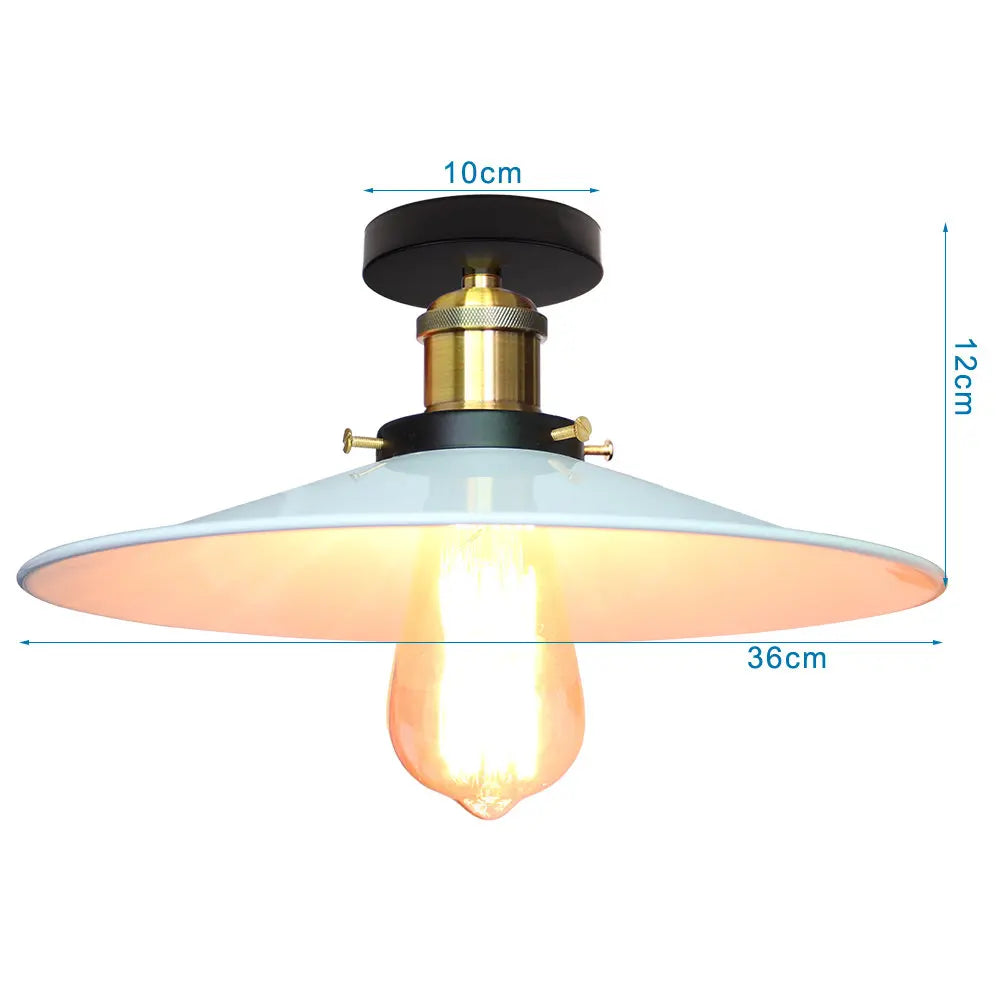 Vintage Industrial LED Ceiling Light for Home Kitchen Bar Lighting