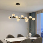Modern Gold/Black G9 LED Chandelier for Kitchen Restaurant Bedroom Decor