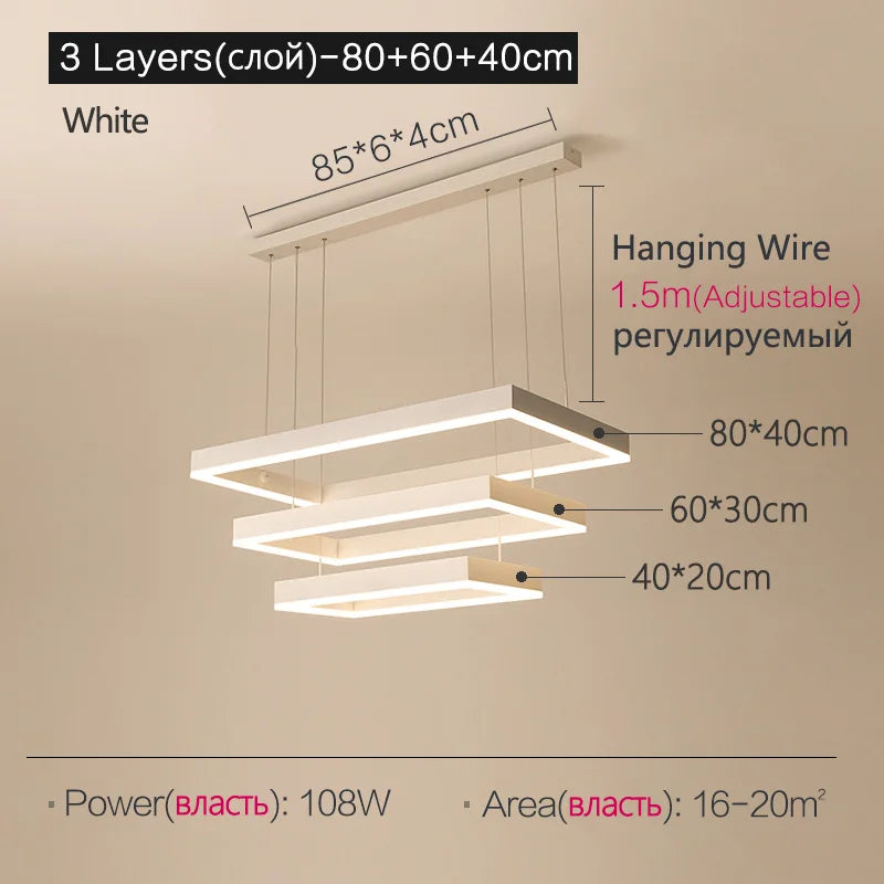 White Headlight Chandelier: Modern Nordic LED Dining Room Bedroom Lamp