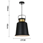 Retro Industrial Pendant Light Nordic Restaurant Hanging Lamp Vintage Fixture