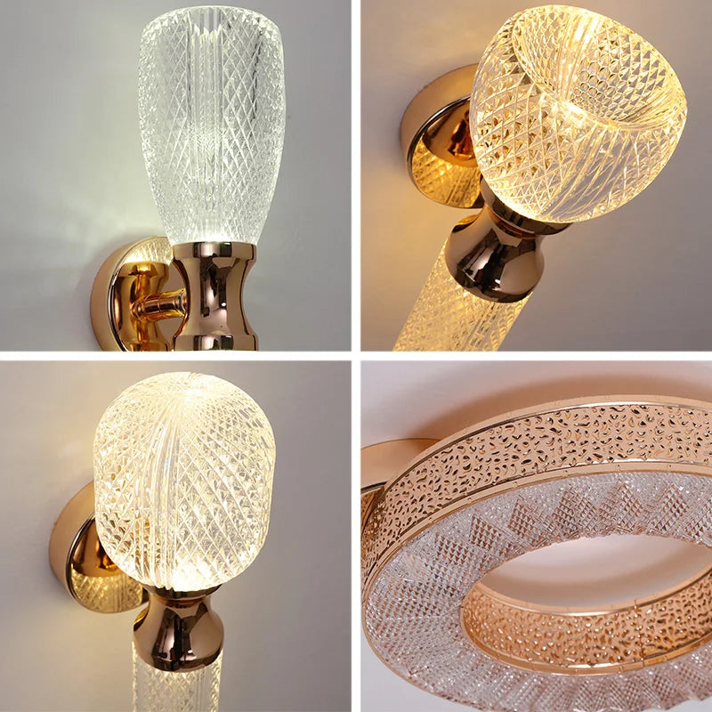 Modern Bedroom Wall Lamp: Sleek LED Indoor Light Fixture for Living Room, Study, Corridor