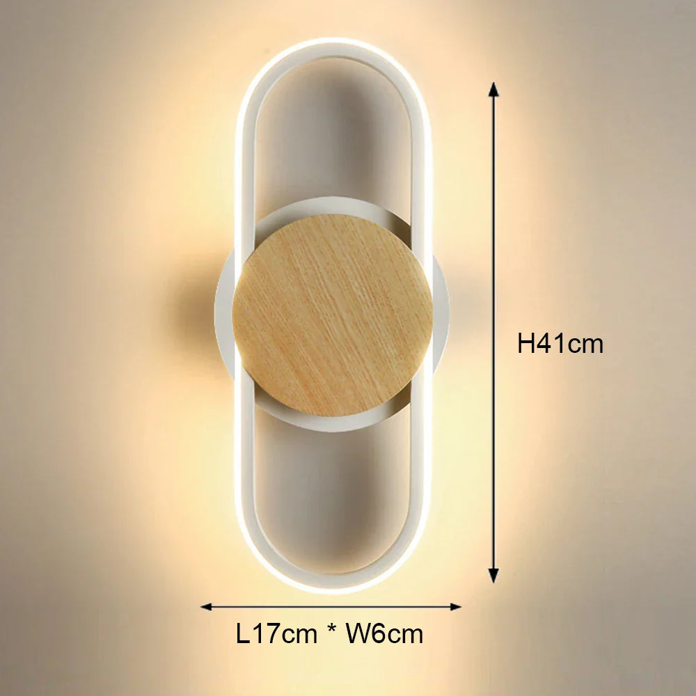 LED Wall Light: Modern Bedroom Bedside Lamp, Living Room Sconce, Home Decor Lighting