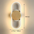 LED Wall Light: Modern Bedroom Bedside Lamp, Living Room Sconce, Home Decor Lighting