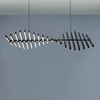 LED Chandelier: Modern Nordic Loft Hanging Light for Living Room, Restaurant, Bar