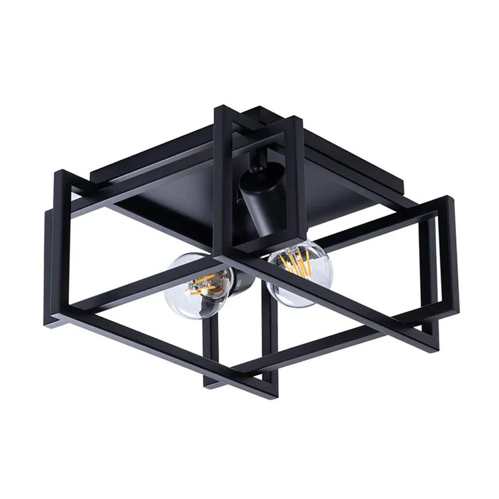 Industrial Vintage LED Ceiling Light Fixture for Home Kitchen Bar