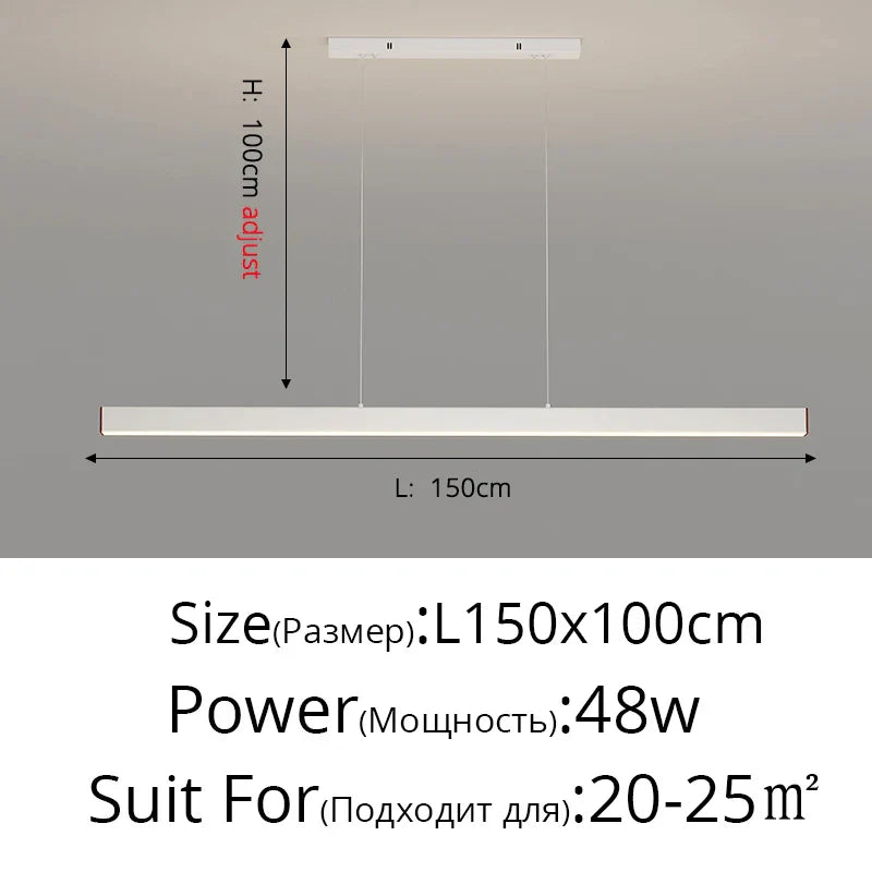 Modern LED Pendant Lights Dining Room Bar Counter Chandelier