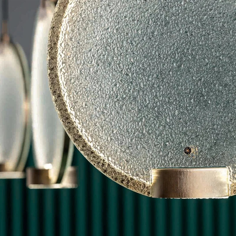 Masiero Horo Pendant Light LED Green Pink Glass Simple Lights Loft Bar