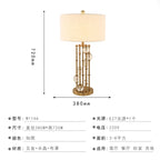 Crystal Table Lamp: Nordic Light Luxury Design for Bedroom Bedside