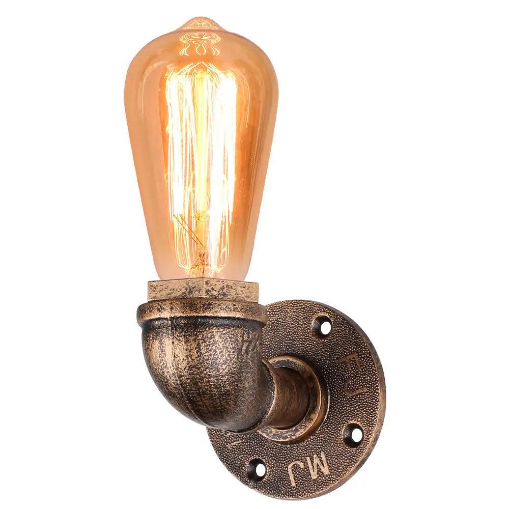 Industrial Water Pipe Wall Sconce for Restaurant Cafe Bar Kitchen