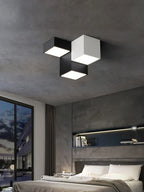 Bedroom Ceiling Lamp: New Modern Master Bedroom Lighting, Nordic Design, Black&White