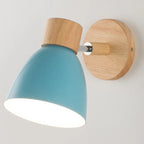 Nordic Macaroon Wall Sconce by - Stylish Bedside Lamp with 6 Color Options