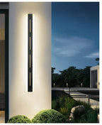 Outdoor Wall Light: Waterproof Aluminum Wall Lamp with Remote Control