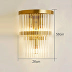 Crystal Wall Lamp: Elegant Lighting for Living Room, Bedroom, and Staircase