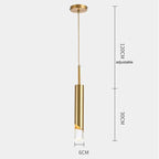 LED Pendant Lamps Acrylic Chandelier for Kitchen Island, Living Room, Office