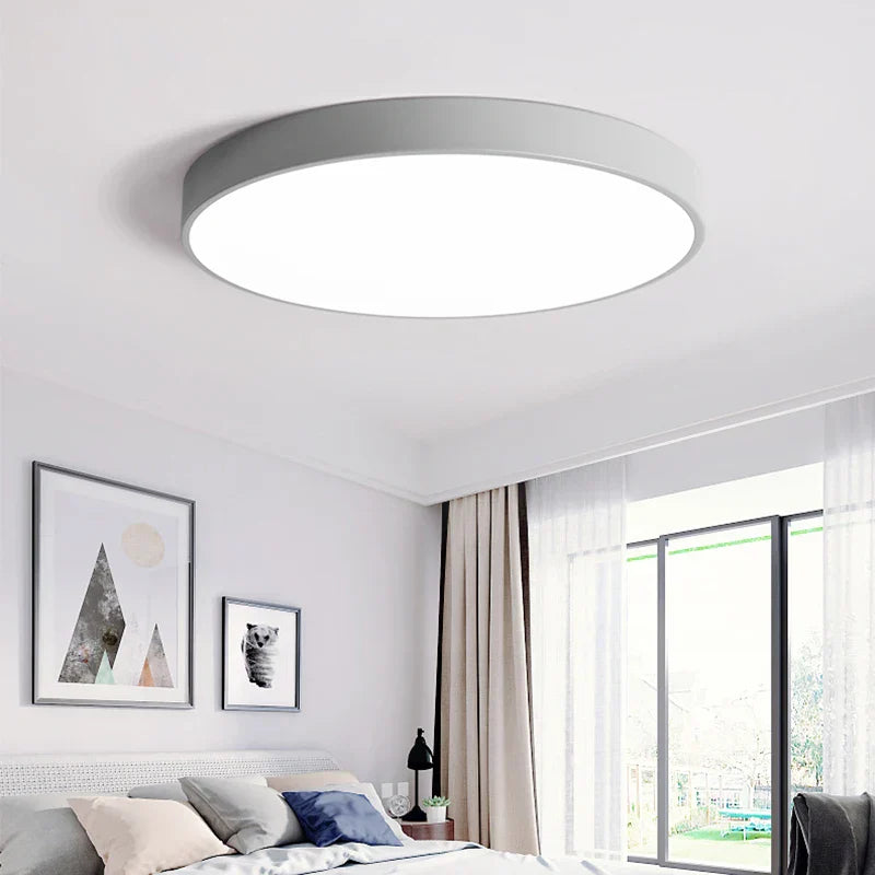 Dimmable LED Round Ceiling Light for Bedroom Kitchen Restaurant