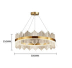 Crystal Chandelier Pendant Light Modern Luxury Dining Room Bedroom Lamp