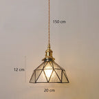 Scandinavian Glass Chandelier Lighting Modern Classic Decorative LED Pendant