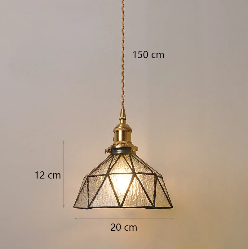 Scandinavian Glass Chandelier Lighting Modern Classic Decorative LED Pendant