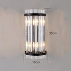 Crystal Wall Lamp: Elegant Lighting for Living Room, Bedroom, and Staircase