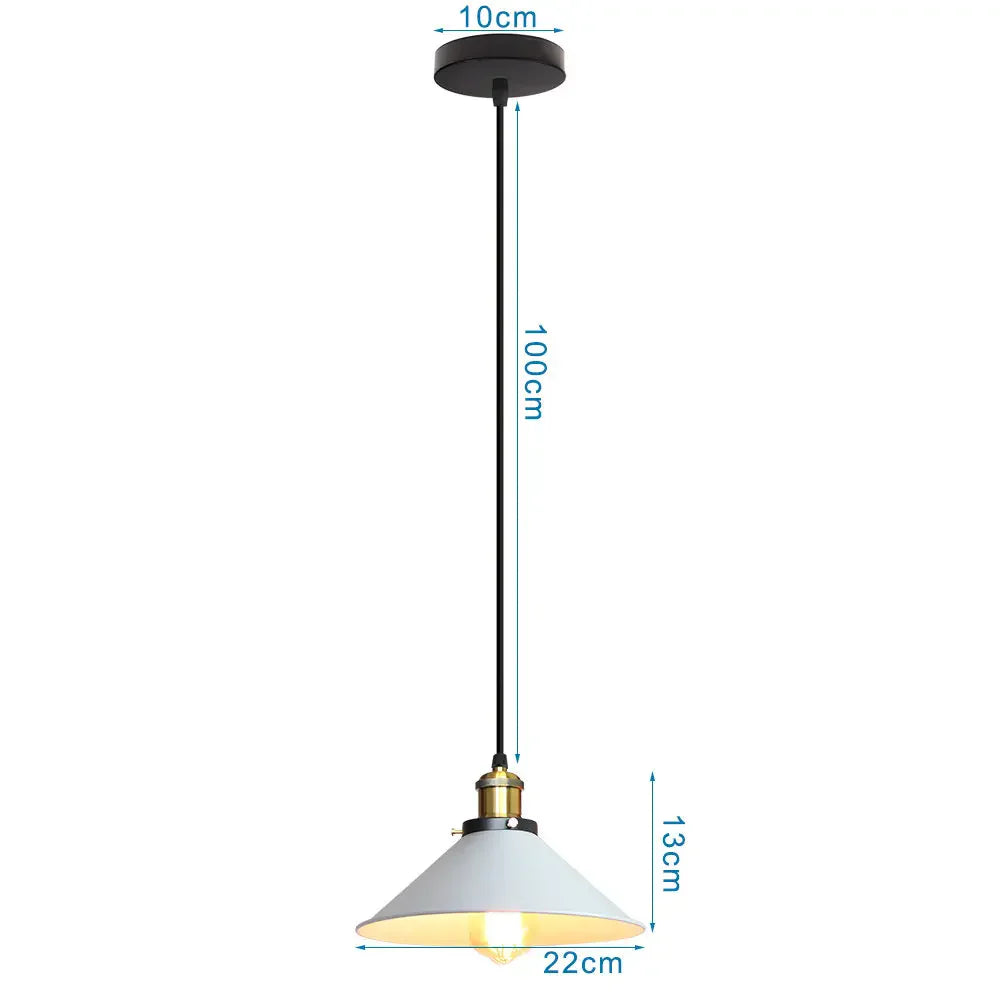 Vintage Industrial Pendant Chandelier Light Fixture for Home Kitchen Bar Decor