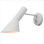 Swing Head Wall Lamp White Black Postmodern Design Bedside Reading Light E27