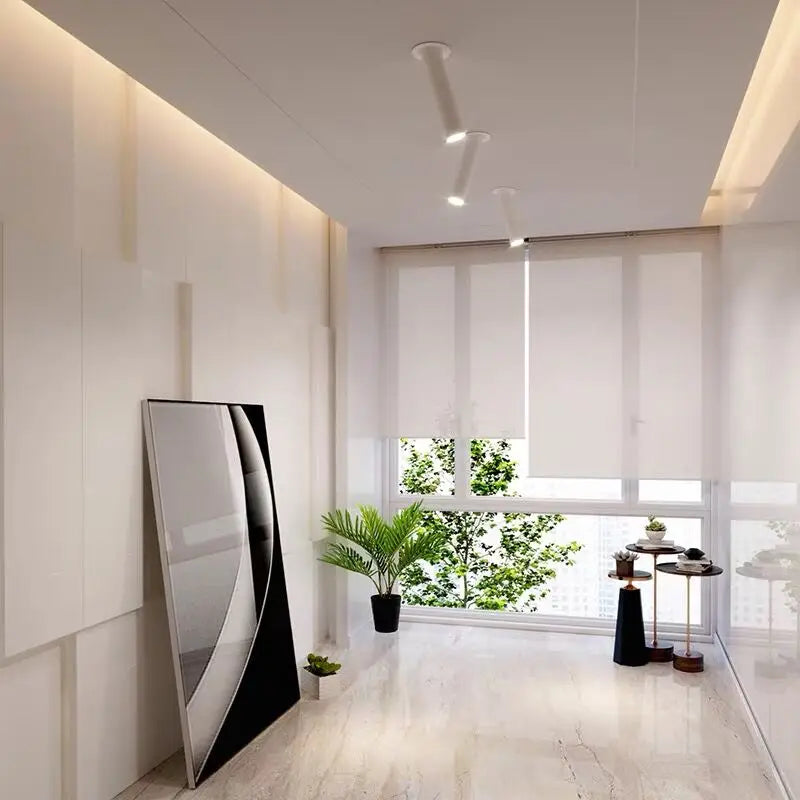 Modern COB Spotlight Ceiling Light, Rotatable Downlight for Kitchen, Dining, Shop