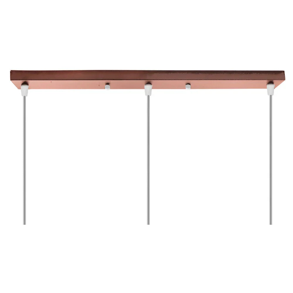 Rectangular Ceiling Lamp Base Chandelier Light Fittings Kit