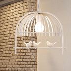 Nordic Bird Cage Chandelier for Indoor Dining Room Kitchen Decor