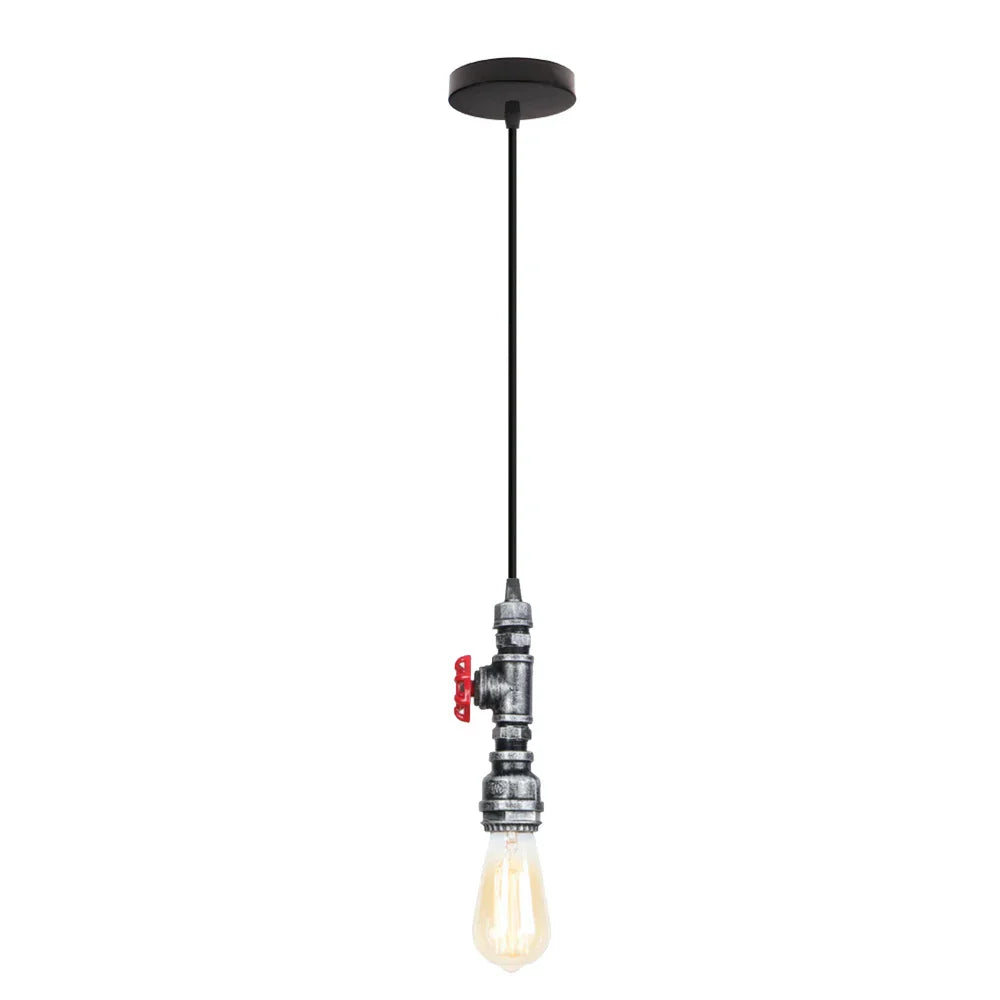Industrial Retro Loft Pendant Light Water Pipe Ceiling Lamp