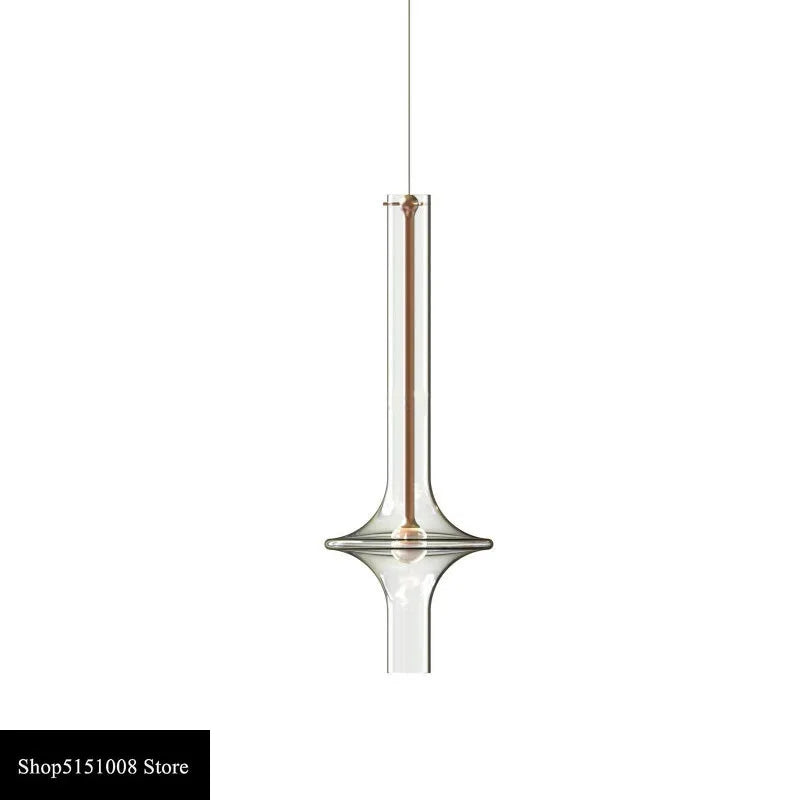 Glass Pendant Light: Stylish Nordic Luxury Kitchen and Bedroom Hanging Lamp