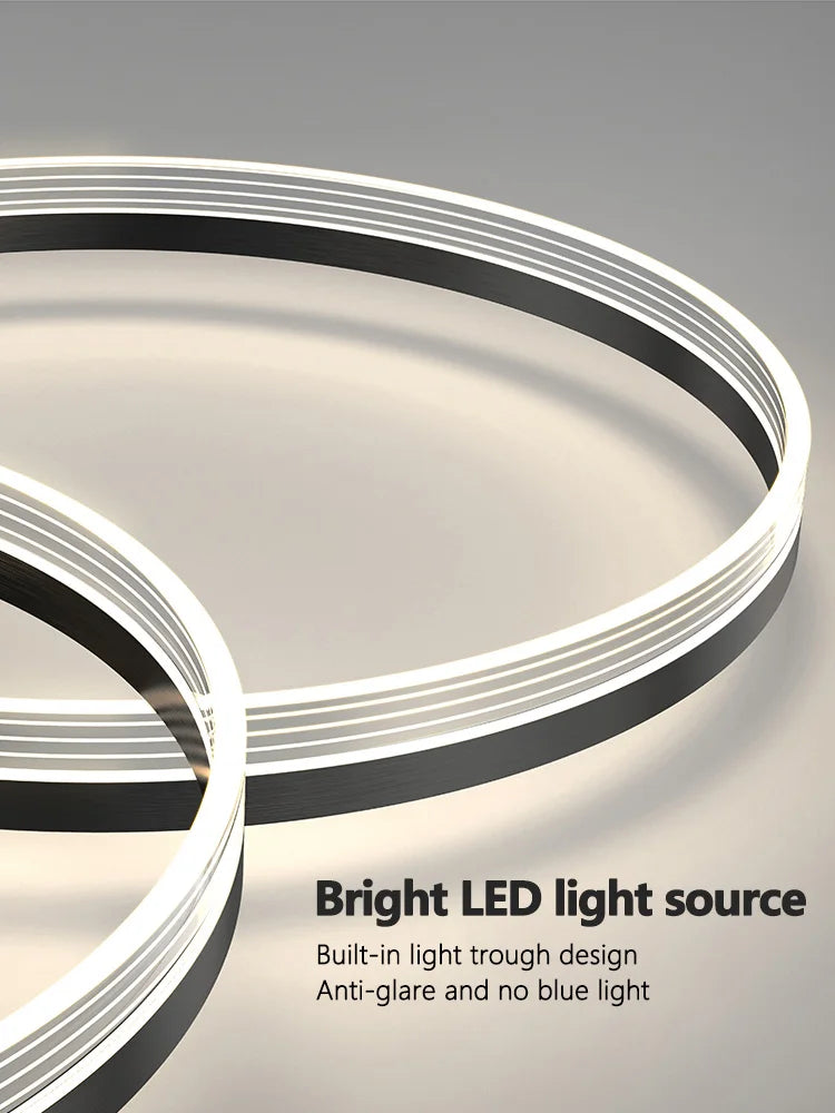 Nordic Light Luxury Foyer Ceiling Lamp - Modern, Simple, Elegant Lighting