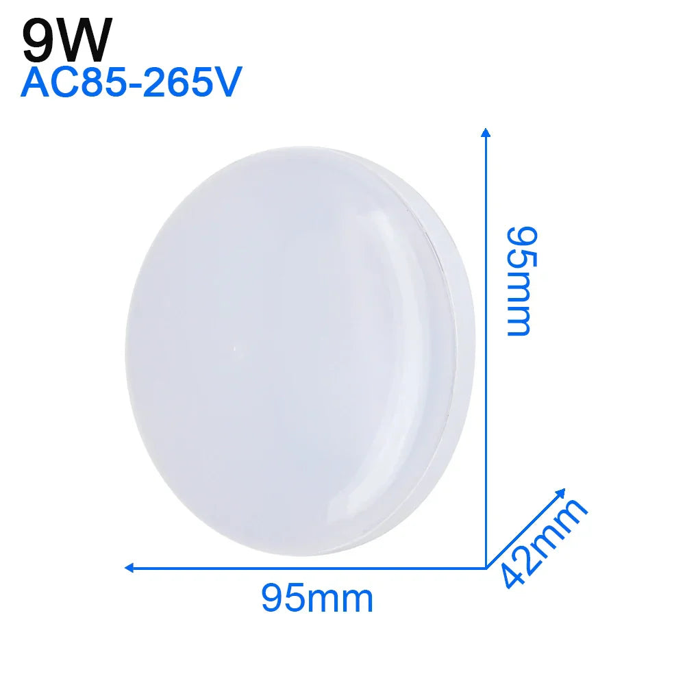 LED Ceiling Light: Modern Ultra-thin Panel, 6-48W, Surface Mounted for Living Room