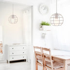 Modern Industrial Pendant Ceiling Lamp Chandelier for Bedroom Living Room Lighting