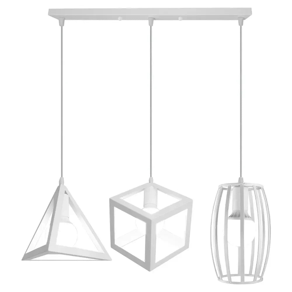 Vintage Industrial Pendant Light LED Ceiling Chandelier for Home Kitchen