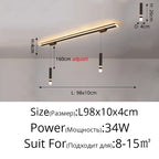 Modern Vintage Iron Ceiling Spotlights for Living Room Study & Wardrobe. Enhance your Space with Track Lighting.